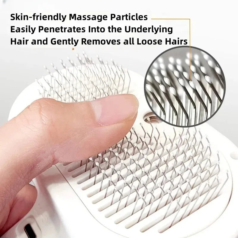 Petura SteamBrush™ — 3-in-1 Electric Dematting & Massage Comb