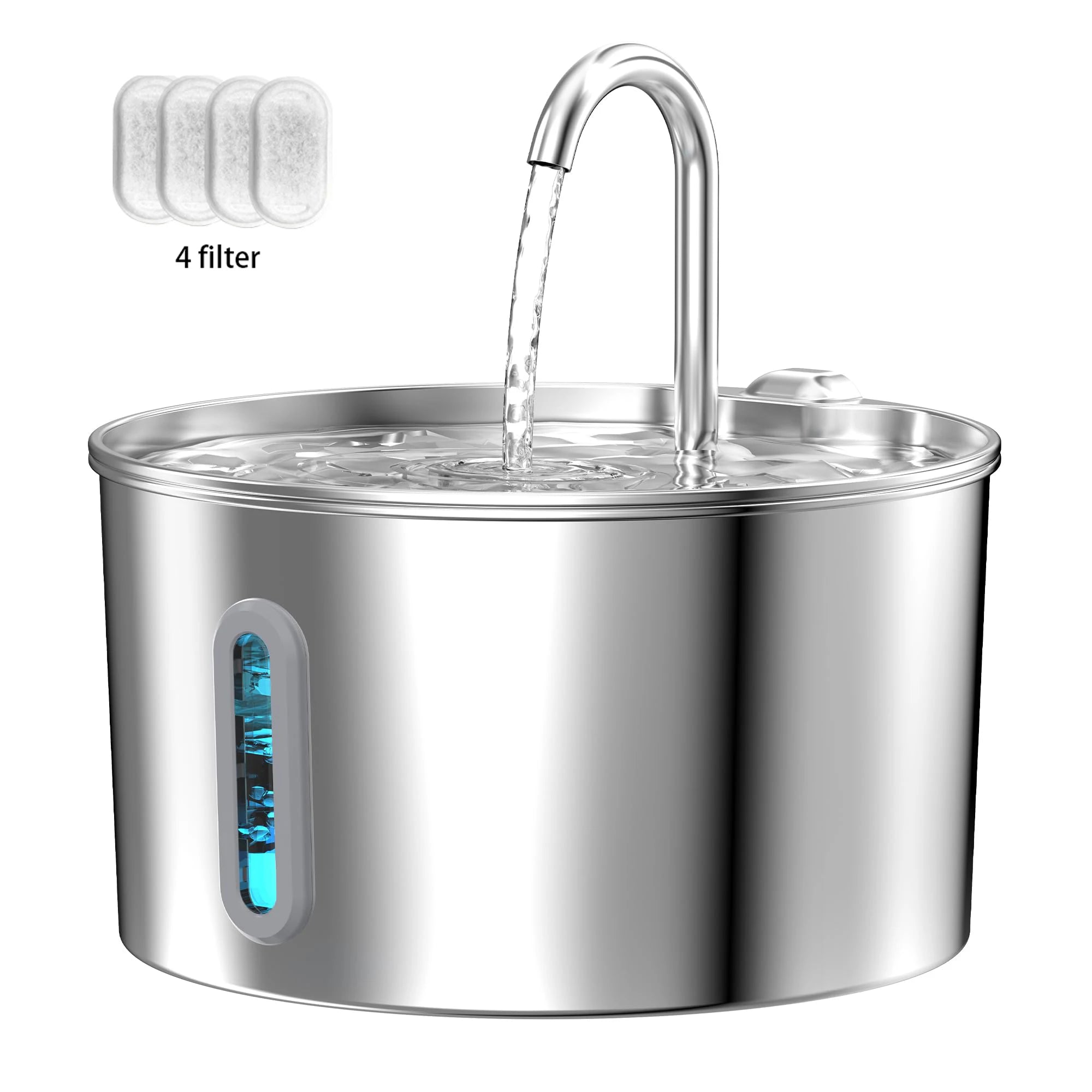 Petura HydroFlow™ — Stainless Steel Smart Water Fountain