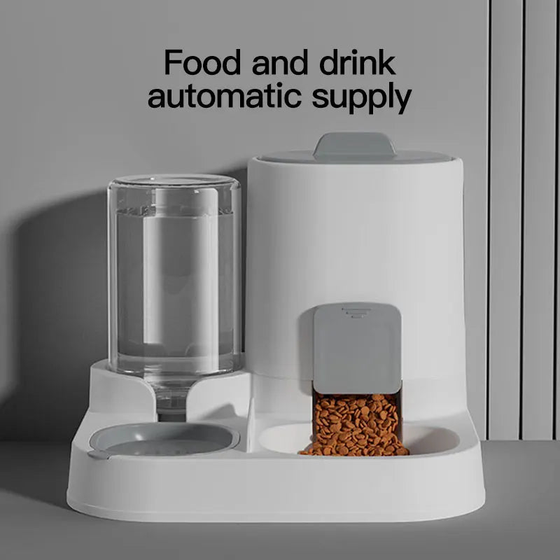 Petura AquaFlow™ — Automatic Water & Food Dispenser