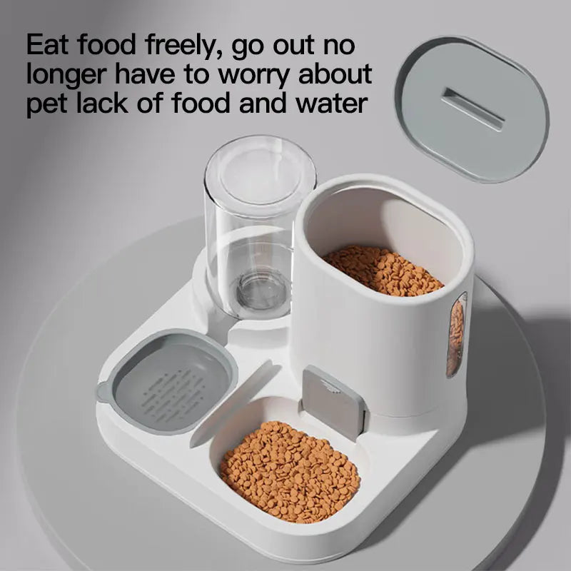 Petura AquaFlow™ — Automatic Water & Food Dispenser