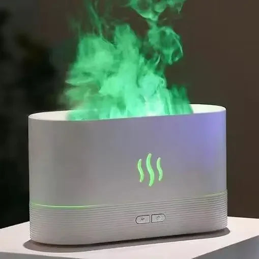 Petura AromaFlame™ — LED Flame Ultrasonic Diffuser